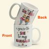 The She To My Nanigans - Personalized Mug The She To My Nanigans - Personalized Mug