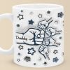 The Strong Bond Between Dad And Children - Family Personalized Custom 3D Inflated Effect Printed Mug - Father's Day, Gift For Dad, Grandpa The Strong Bond Between Dad And Children - Family Personalized Custom 3D Inflated Effect Printed Mug - Father's Day, Gift For Dad, Grandpa