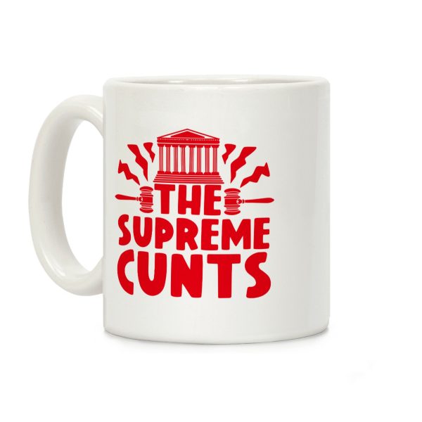 The Supreme Cunts Coffee Mug The Supreme Cunts Coffee Mug