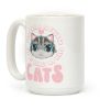 The World is F***ed But At Least We Have Cats Gray Cat Coffee Mug The World is F***ed But At Least We Have Cats Gray Cat Coffee Mug