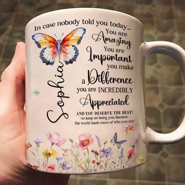 The World Needs More Of Who You Are - Personalized Mug The World Needs More Of Who You Are - Personalized Mug