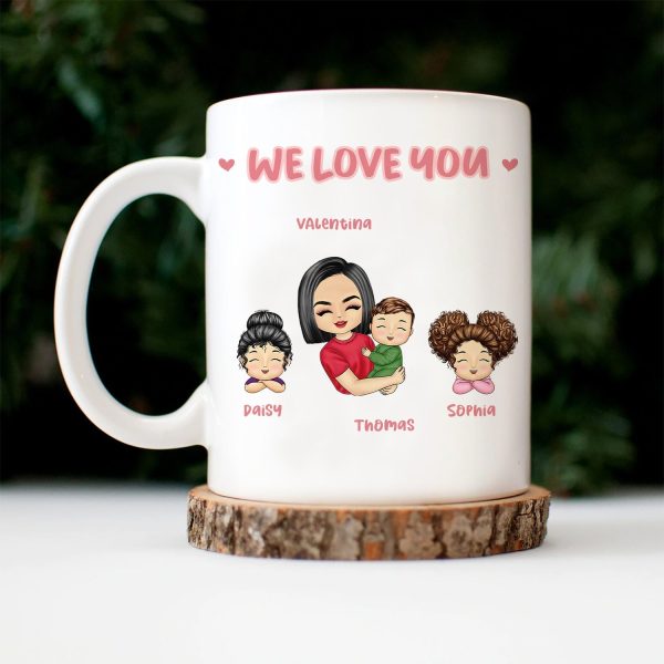 The World's Best Mom Grandma - Gift For Mother, Grandmother - Personalized Mug The World's Best Mom Grandma - Gift For Mother, Grandmother - Personalized Mug