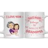 The World's Best Mom Grandma - Gift For Mother, Grandmother - Personalized Mug The World's Best Mom Grandma - Gift For Mother, Grandmother - Personalized Mug