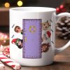 There Are Friend That Become Family, Personalized Mug, Friend Peeking Mug, Christmas Gift 02OHTI251123HH There Are Friend That Become Family, Personalized Mug, Friend Peeking Mug, Christmas Gift 02OHTI251123HH