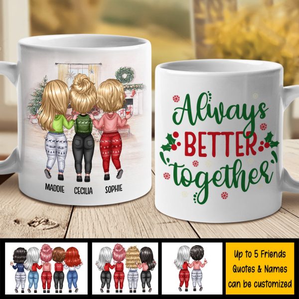 There Is No Greater Gift Than Friendship - Personalized Mug There Is No Greater Gift Than Friendship - Personalized Mug