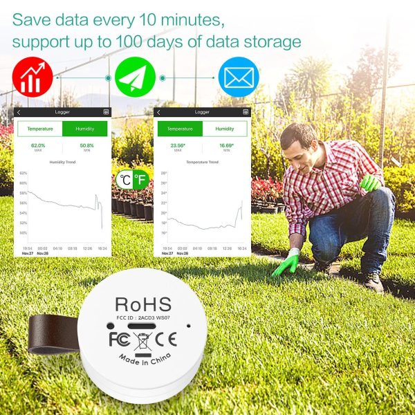 Thermometer Hygrometer Smart Home Temperature Sensor Thermometer Hygrometer Smart Home Temperature Sensor
