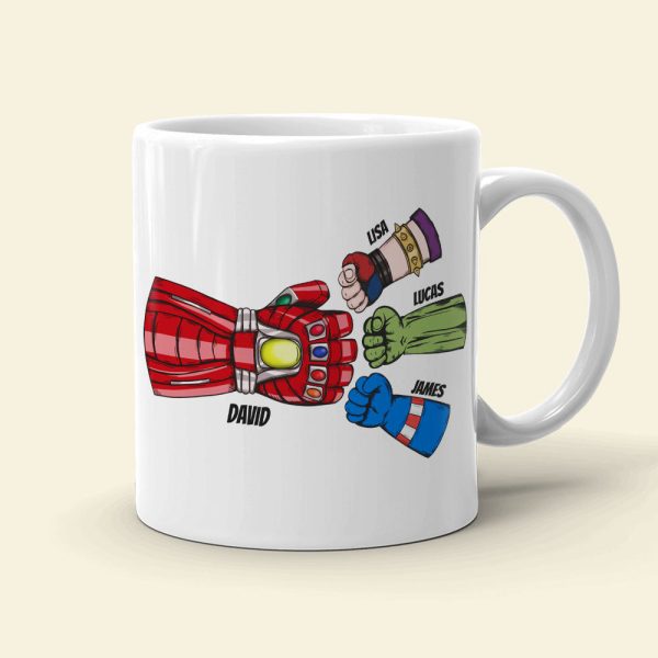 They Call Me Legendaddy, Gift For Dad, Personalized Mug, Fist Bump Dad Mug 04DNTI220523HA They Call Me Legendaddy, Gift For Dad, Personalized Mug, Fist Bump Dad Mug 04DNTI220523HA