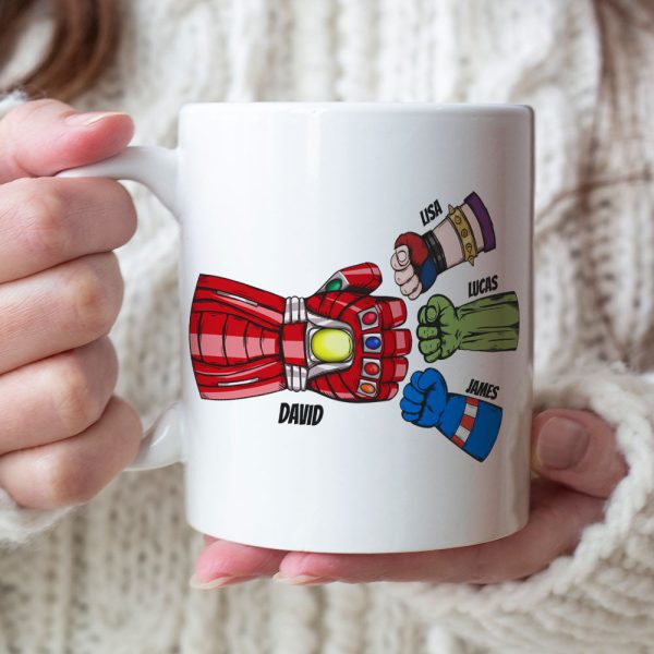 They Call Me Legendaddy, Gift For Dad, Personalized Mug, Fist Bump Dad Mug 04DNTI220523HA They Call Me Legendaddy, Gift For Dad, Personalized Mug, Fist Bump Dad Mug 04DNTI220523HA