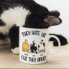 They Hate Us Cuz They Anus Personalized Cat Mug, Gift For Cat Lovers They Hate Us Cuz They Anus Personalized Cat Mug, Gift For Cat Lovers