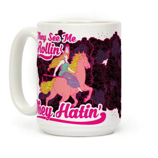 They See Me Rollin' They Hatin' Valkyrie Coffee Mug They See Me Rollin' They Hatin' Valkyrie Coffee Mug
