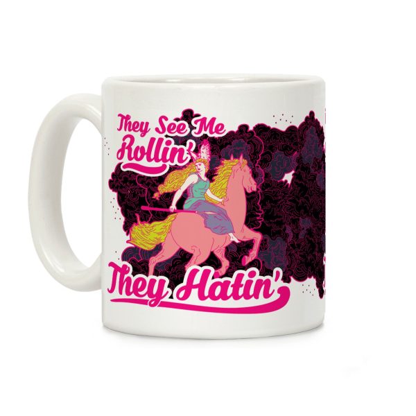 They See Me Rollin' They Hatin' Valkyrie Coffee Mug They See Me Rollin' They Hatin' Valkyrie Coffee Mug