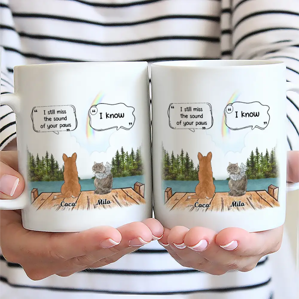 They Still Talk About You Loving Memorial Dog Cat - Personalized Mug They Still Talk About You Loving Memorial Dog Cat - Personalized Mug