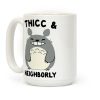 Thicc & Neighborly Coffee Mug Thicc & Neighborly Coffee Mug