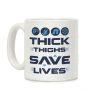 Thick Thighs Mei Coffee Mug Thick Thighs Mei Coffee Mug