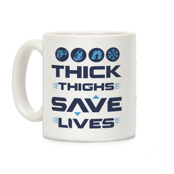 Thick Thighs Mei Coffee Mug Thick Thighs Mei Coffee Mug