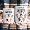 This Amazing Grandpa Belongs To Custom Kids Faces - Personalized Photo Mug This Amazing Grandpa Belongs To Custom Kids Faces - Personalized Photo Mug