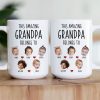 This Amazing Grandpa Belongs To Custom Kids Faces - Personalized Photo Mug This Amazing Grandpa Belongs To Custom Kids Faces - Personalized Photo Mug