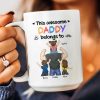 This Awesome Dad Belongs To Us - Personalized Mug This Awesome Dad Belongs To Us - Personalized Mug