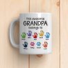 This Awesome Dad Grandpa Belongs To - Personalized 3D Inflated Effect Ceramic Mug - Gift For Dad, Grandpa, Father's Day NA94 This Awesome Dad Grandpa Belongs To - Personalized 3D Inflated Effect Ceramic Mug - Gift For Dad, Grandpa, Father's Day NA94