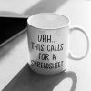 This Calls For A Spreadsheet Funny Coffee Mug, Accountant Excel Humor Gift for Office Coworker CPA, Birthday Christmas Gift