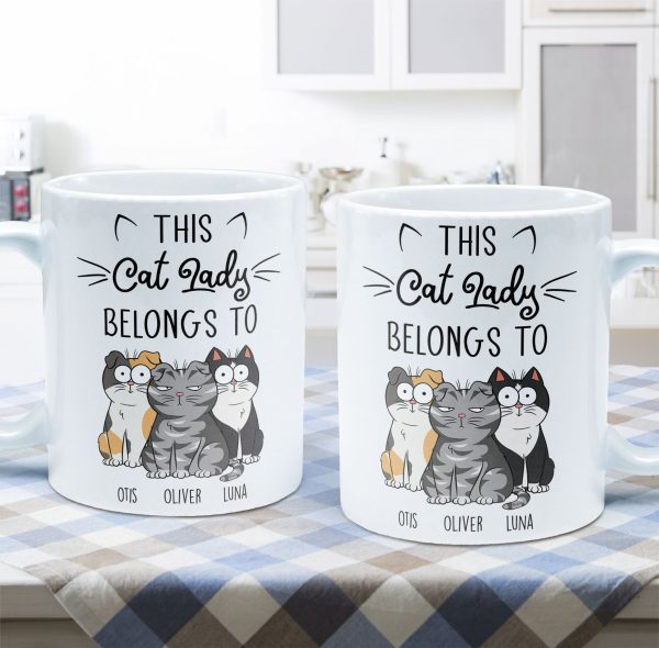 This Cat Lady Belongs To - Personalized Mug This Cat Lady Belongs To - Personalized Mug