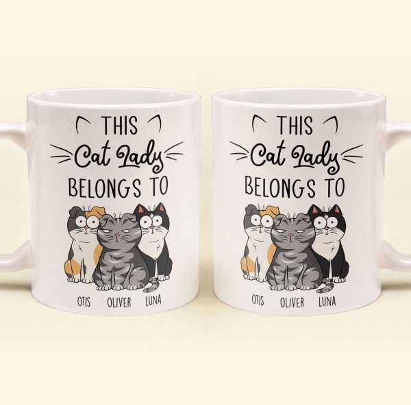 This Cat Lady Belongs To - Personalized Mug This Cat Lady Belongs To - Personalized Mug