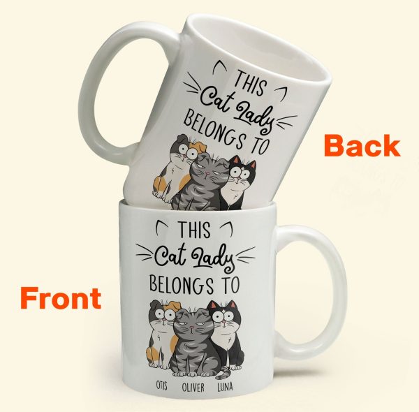 This Cat Lady Belongs To - Personalized Mug This Cat Lady Belongs To - Personalized Mug