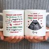 This Christmas Snuggled Up In Mommy's Belly, Baby Announcement - Personalized Custom Coffee Mug - XMAS208_MG This Christmas Snuggled Up In Mommy's Belly, Baby Announcement - Personalized Custom Coffee Mug - XMAS208_MG