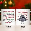 This Christmas Snuggled Up In Mommy's Belly, Baby Announcement - Personalized Custom Coffee Mug - XMAS208_MG This Christmas Snuggled Up In Mommy's Belly, Baby Announcement - Personalized Custom Coffee Mug - XMAS208_MG