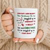 This Christmas Snuggled Up In Mommy's Belly, Baby Announcement - Personalized Custom Coffee Mug - XMAS208_MG This Christmas Snuggled Up In Mommy's Belly, Baby Announcement - Personalized Custom Coffee Mug - XMAS208_MG