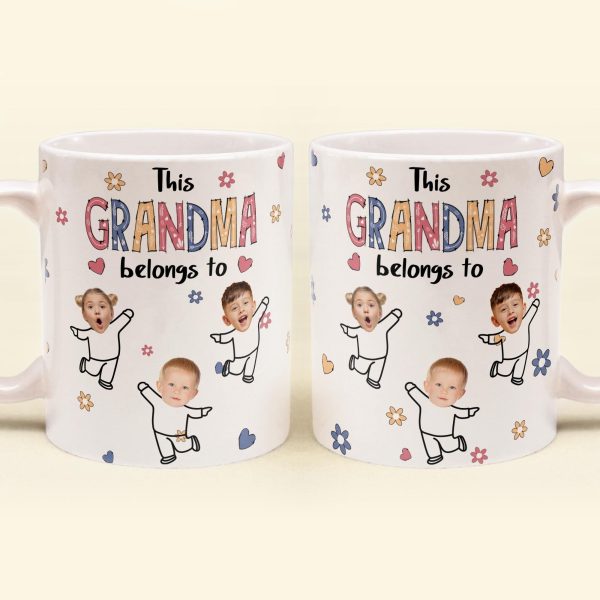 This Grandma Belongs To - Personalized Photo Mug This Grandma Belongs To - Personalized Photo Mug