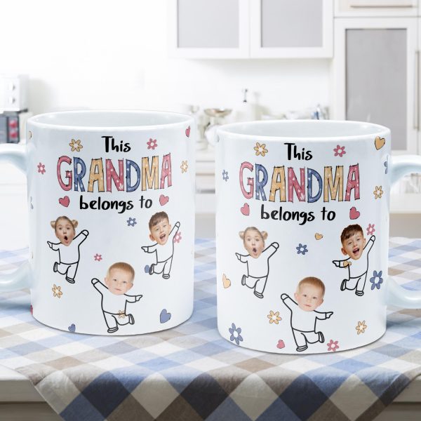 This Grandma Belongs To - Personalized Photo Mug This Grandma Belongs To - Personalized Photo Mug