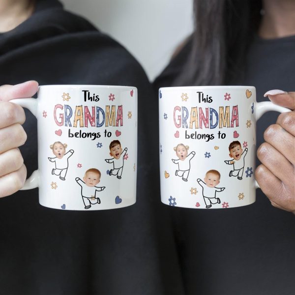 This Grandma Belongs To - Personalized Photo Mug This Grandma Belongs To - Personalized Photo Mug