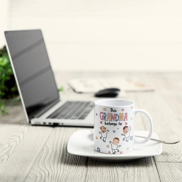 This Grandma Belongs To - Personalized Photo Mug This Grandma Belongs To - Personalized Photo Mug