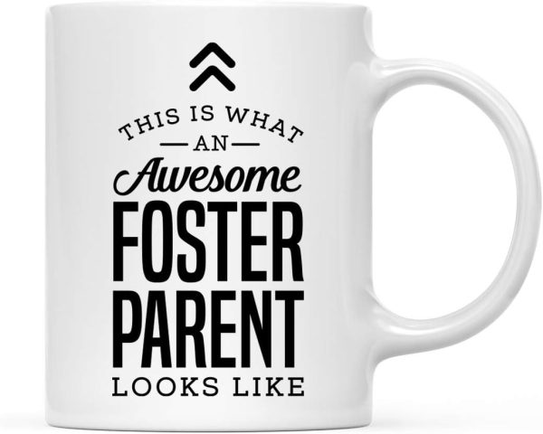 This Is What an Awesome Foster Parent Looks Like Coffee Mug Appreciation Gift This Is What an Awesome Foster Parent Looks Like Coffee Mug Appreciation Gift
