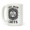 This Mom Crits D20 Coffee Mug This Mom Crits D20 Coffee Mug