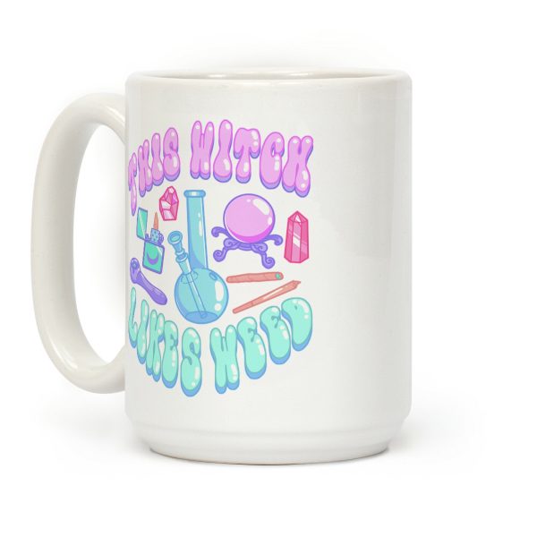 This Witch Likes Weed Coffee Mug This Witch Likes Weed Coffee Mug