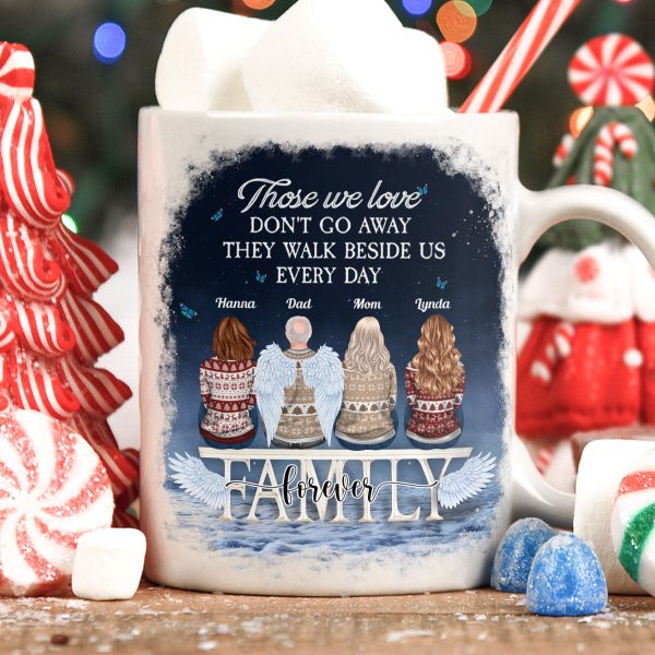 Those We Love Don't Go Away Memorial Gifts - Personalized Mug Those We Love Don't Go Away Memorial Gifts - Personalized Mug