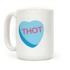 Thot Candy Heart Coffee Mug