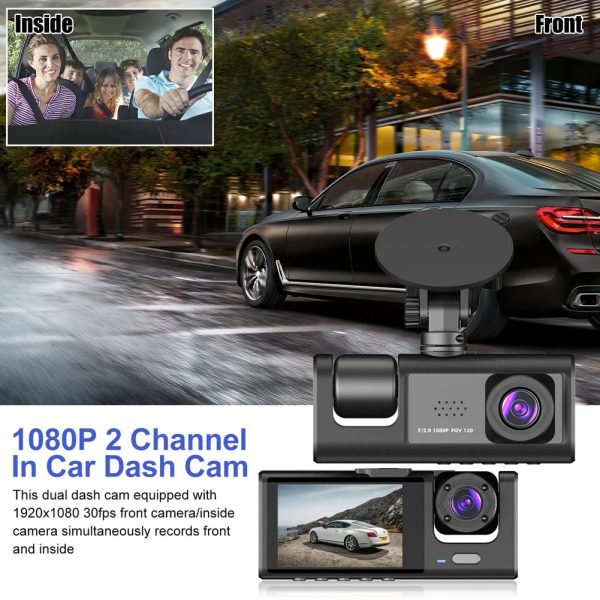 Three Channel Car Hd Dashcam Three Channel Car Hd Dashcam