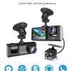 Three Channel Car Hd Dashcam Three Channel Car Hd Dashcam