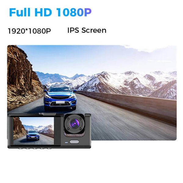 Three Channel Car Hd Dashcam Three Channel Car Hd Dashcam