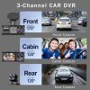 Three Channel Car Hd Dashcam Three Channel Car Hd Dashcam