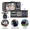 Three Channel Car Hd Dashcam Three Channel Car Hd Dashcam
