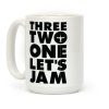 Three Two One Let's Jam Cowboy Bebop Coffee Mug Three Two One Let's Jam Cowboy Bebop Coffee Mug