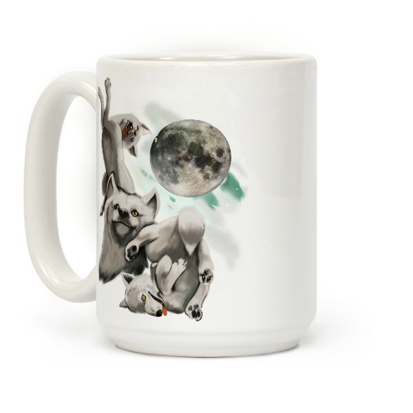 Three Wolf Moon Moon Coffee Mug