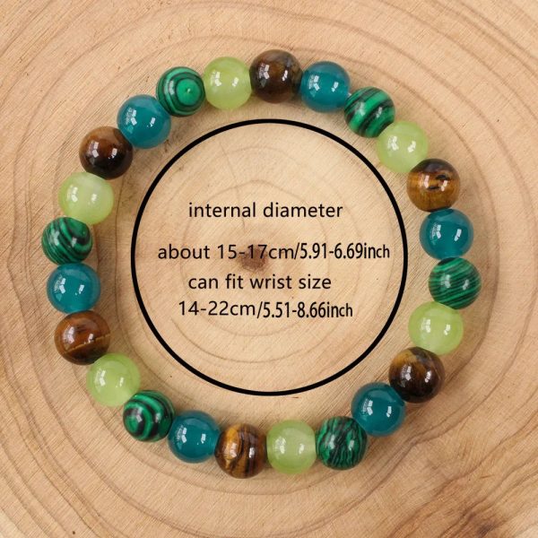 Tiger Eye Natural Stone Beaded Bracelet