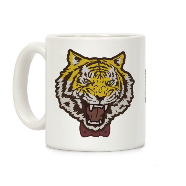 Tiger in a Bow Tie Coffee Mug Tiger in a Bow Tie Coffee Mug