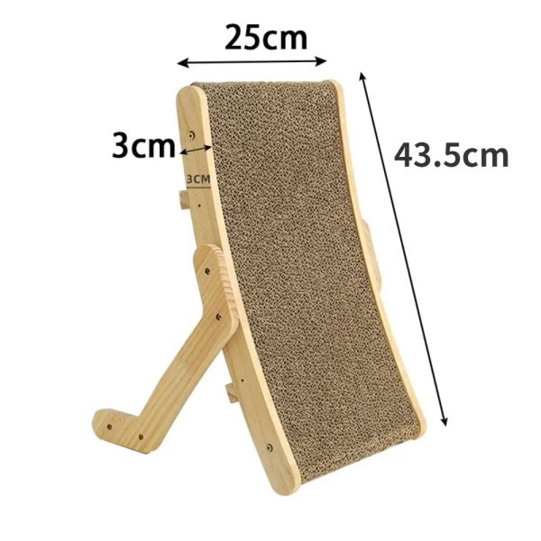 Tilting Cat Scratcher Bed