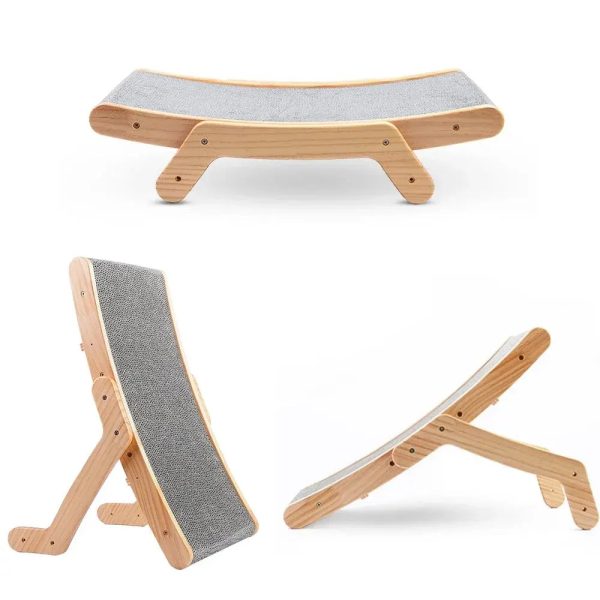 Tilting Cat Scratcher Bed